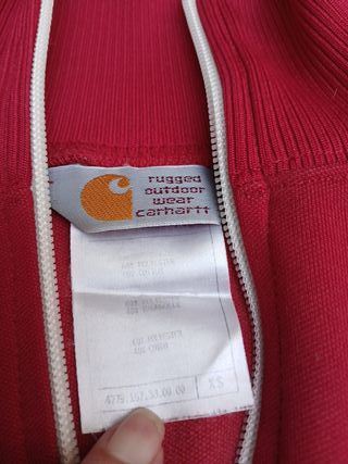 Sudadera Carhartt Roja