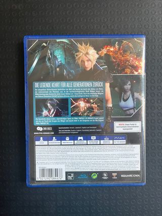 Final Fantasy VII Remake PS4