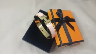 Pulsera Acero Chapado Oro 18k Rosa