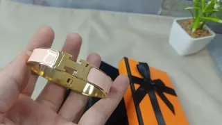 Pulsera Acero Chapado Oro 18k Rosa