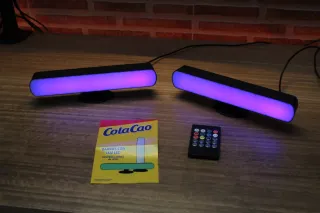 Auriculares y Luces Gaming ColaCao Nuevos