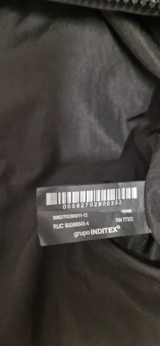 Piumino Zara bambina 12 anni con cappuccio