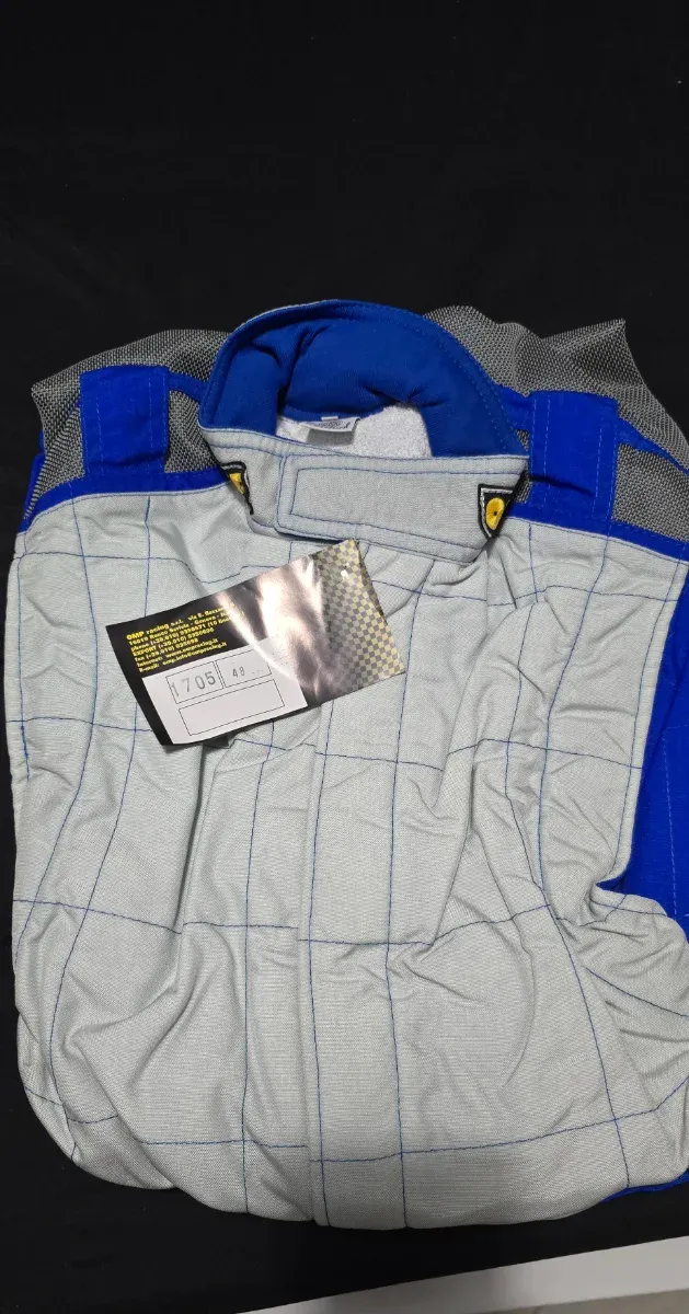 Tuta OMP Go-Kart CIK FIA Blu taglia 48