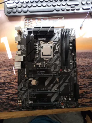 Pack componentes Placa Gigabyte Z370 + i5-8600k