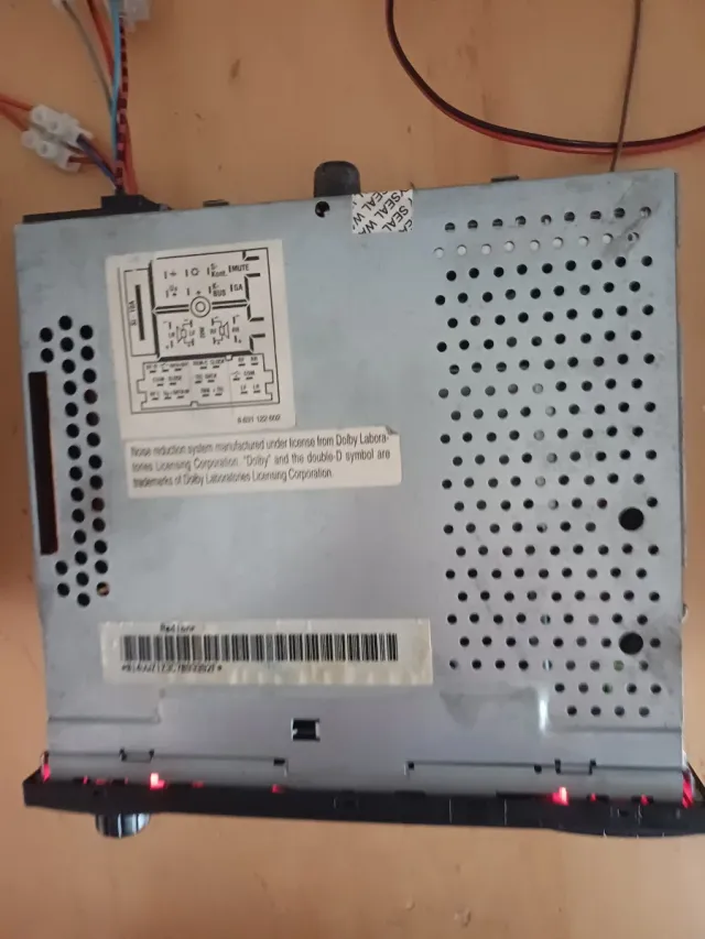 Radiocasete VW  Gamma con código desbloqueo