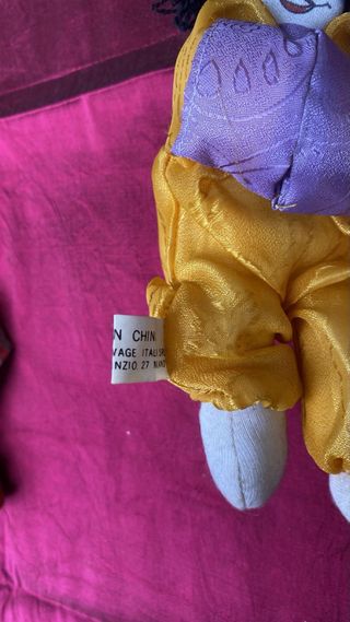Bambola stoffa Savage Italia '90 Made in China
