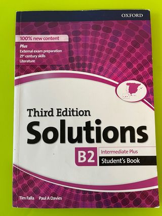 Solutions 3rd Edition Intermediate Plus. Studen...
