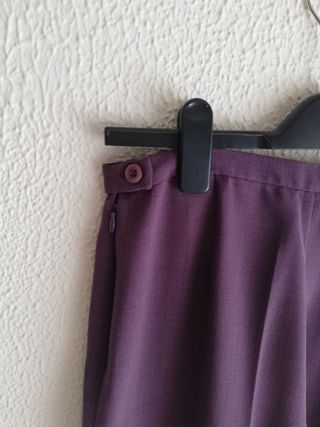 conjunto traje camisa pantalon morado