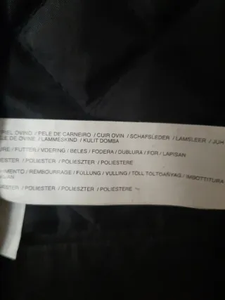 Chaleco Biker Piel Negro