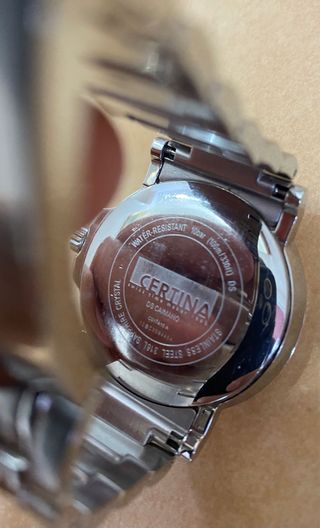 Reloj Certina Hombre Plata y Blanco