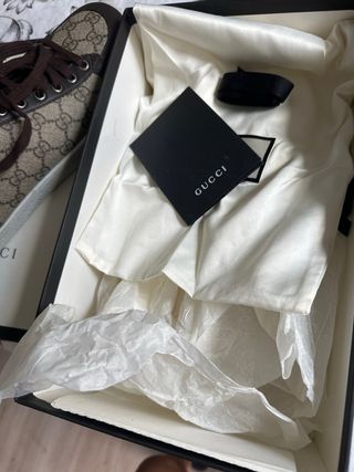 Zapatillas Gucci Beige y Marrón
