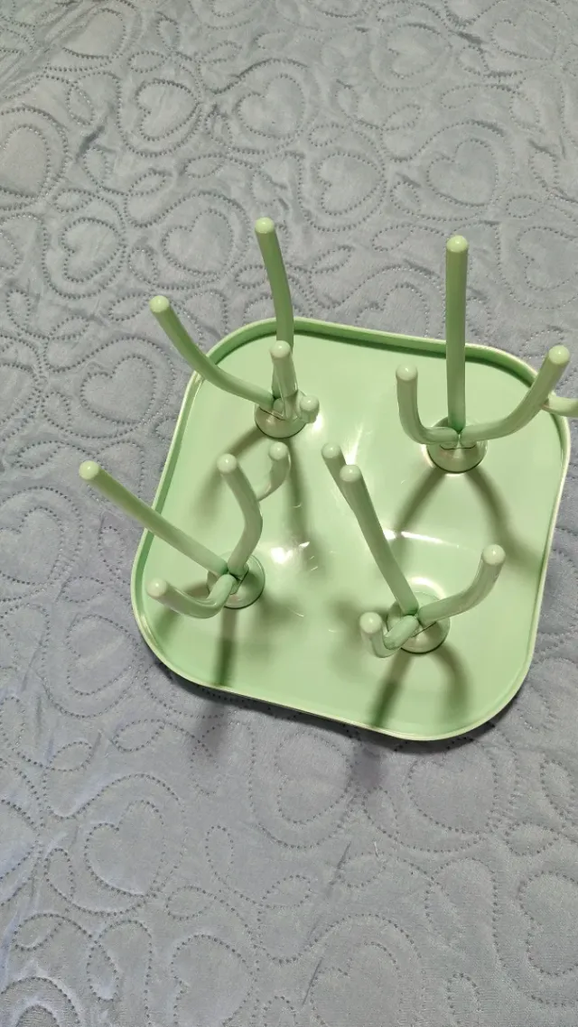Escurridor Biberones Verde Claro