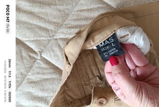 Pantaloni beige color pesca