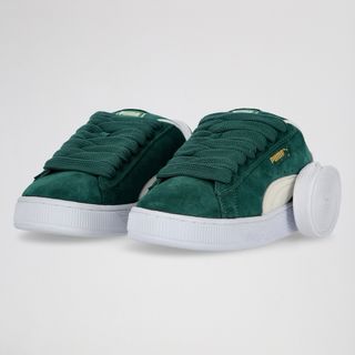 Zapatillas Puma Suede XL Talla 43 Verde Oscuro