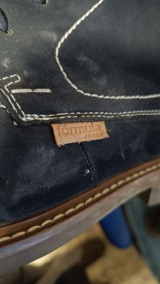 Botas Fórmula Joven Azul Marino