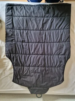 Chaleco acolchado hombre negro