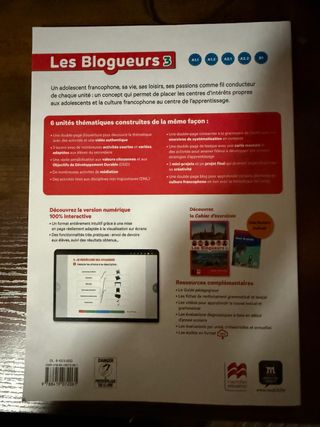 Les blogueurs 3 ESO a2.1 livre