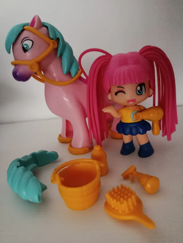 Pinypon Pony Melena al Viento con Figura