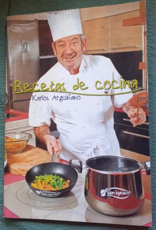 Libro de recetas de cocina de Karlos Arguiñano