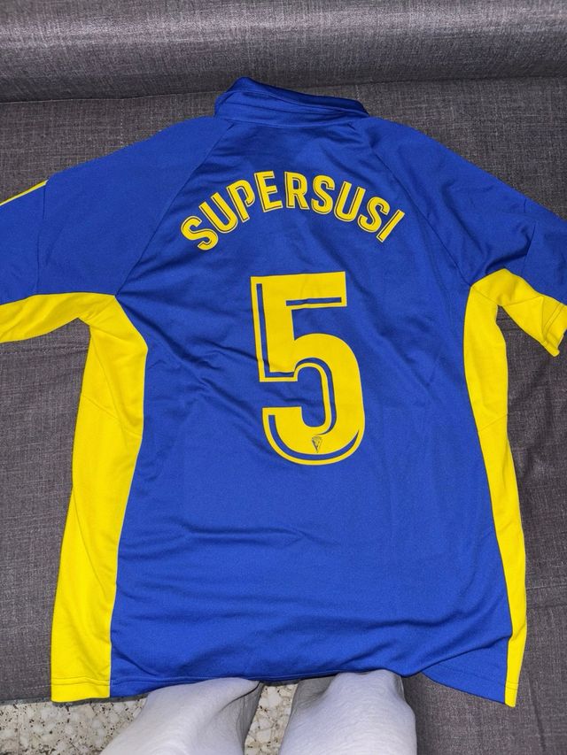 Camiseta Cádiz CF Adidas Talla M Nueva