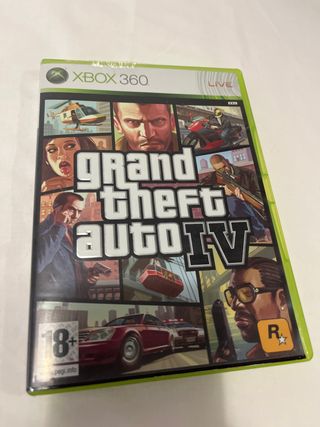 Grand Theft Auto IV Xbox 360.