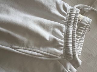 Pantalón chándal blanco Pull&Bear Talla S