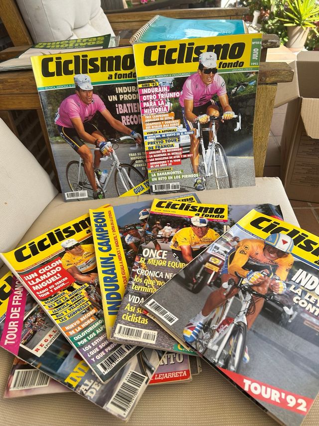 Ciclismo di fondo: 12 numeri (5 Tour)