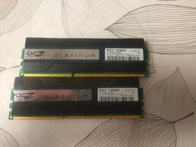 Tarjetas RAM 1GB y 2GB DDR2/DDR3