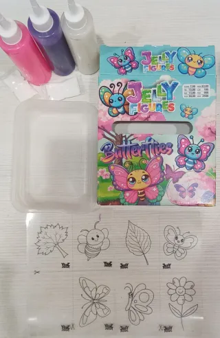 Figuras de Gelatina Jelly Figures Mariposas