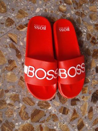 Chanclas BOSS Rojas