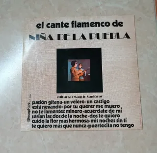 Vinilo El Cante Flamenco de Niña de la Puebla