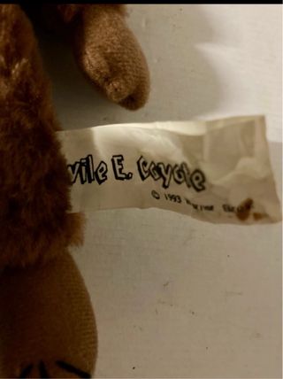 Willy Coyote peluche vintage 1993