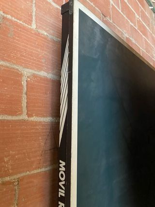 Mesa Ping Pong Plegable con Ruedas