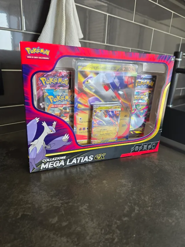Collezione Mega Latias EX Pokémon mega evoluzioni 