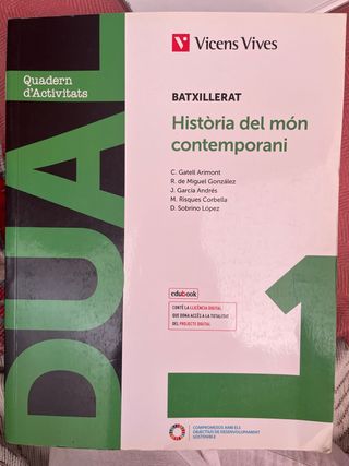 Història del món contemporani 1r batxillerat