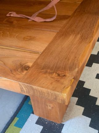 Panche in teak con materasso 160x90