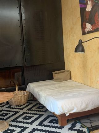 Panche in teak con materasso 160x90