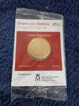 Reproducción 320 Reales José Napoleón 1810