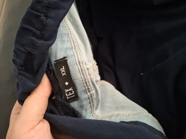 Pantalón corto premamá vaquero