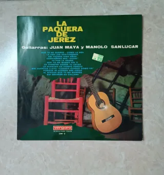 Vinilo La Paquera de Jerez Flamenco