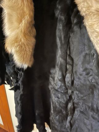 Cappotto camoscio pelliccia