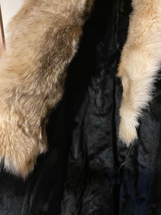 Cappotto camoscio pelliccia