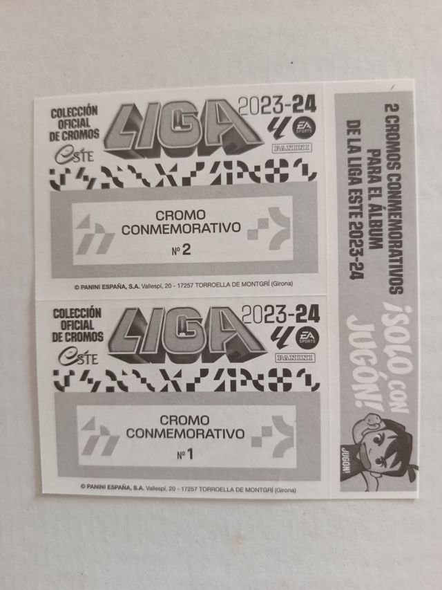 Panini  La Liga Este 2023-24 conmemorativos 