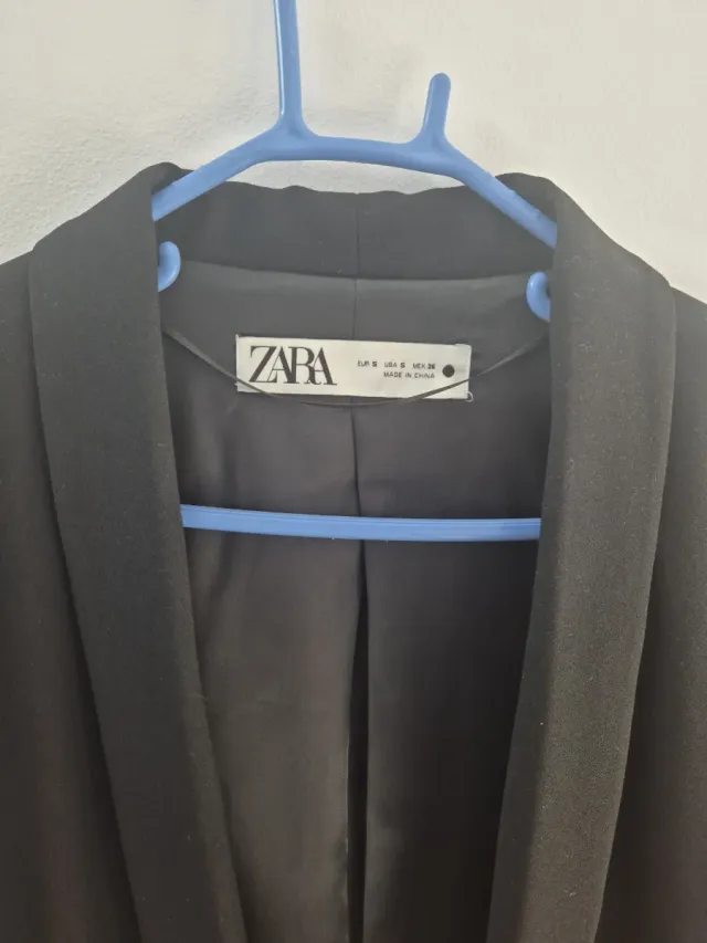 Americana Zara Talla M Negra