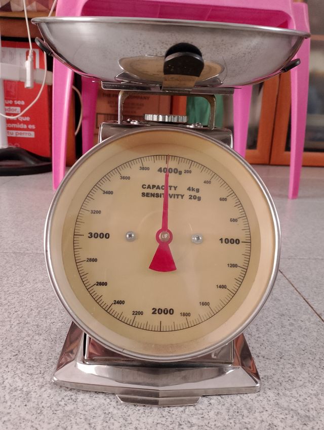 Báscula/balanza de Cocina Vintage 4kg