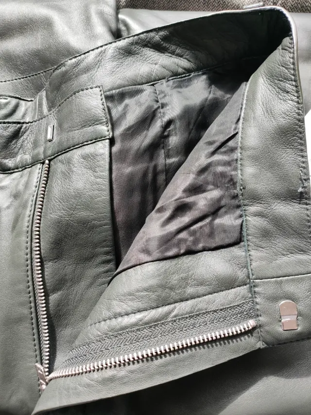 Pantalón Zara Piel Balloon Fit Edición Limitada