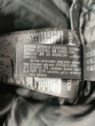 Pantalón Zara Piel Balloon Fit Edición Limitada
