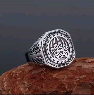 Anillo de acero inoxidable para hombre