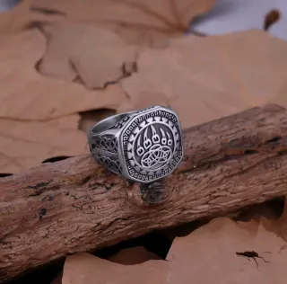 Anillo de acero inoxidable para hombre