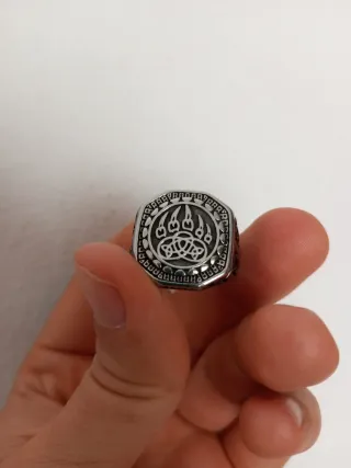 Anillo de acero inoxidable para hombre